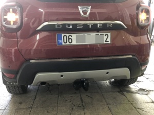 DACİA DUSTER ARAÇLARA ÇEKİ DEMİRİ TAKMA MONTAJI ARAÇ PROJE ANKARA FİRMASI USTA MÜHENDİSLİK 05323118894