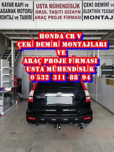 Honda crv ⇔ çeki demiri montajı ankara Usta Mühendislik Çeki Demiri  ANKARA + Araç Proje +Monta j+ Ankara İLETİŞİM  05323118894