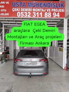 FIAT EGEA çekidemiri takma baglama montajı ve araç proje fiması usta mühendislikankara 05323118894