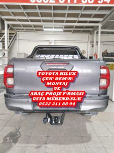 toyota hılux kamyonet çeki demiri, demiri montajı, çeki demiri projesi. çeki demiri  ankara usta mühendislik Ankara
05323118894