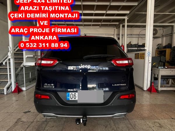 JEEP Çeki demiri montajı ve araç projesi Ankara